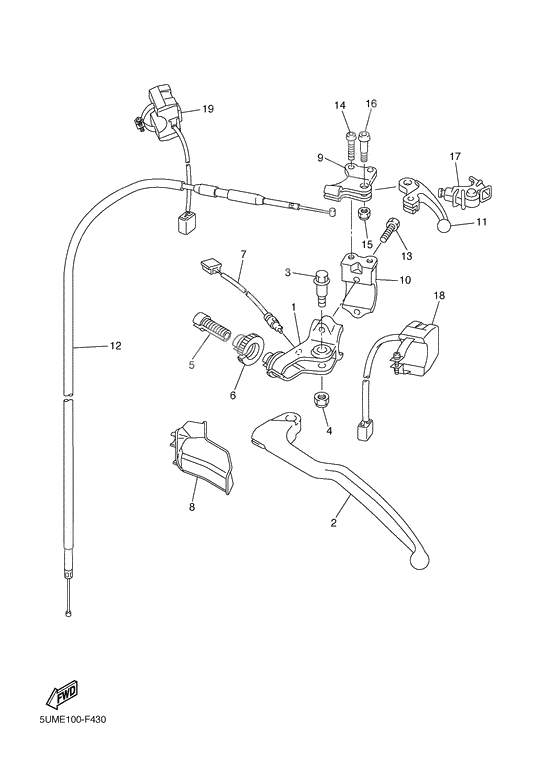Handle switch & lever
