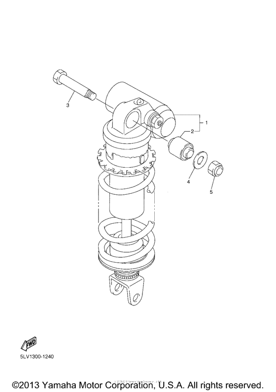 Rear suspension