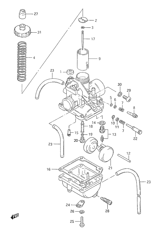 Carburetor assy