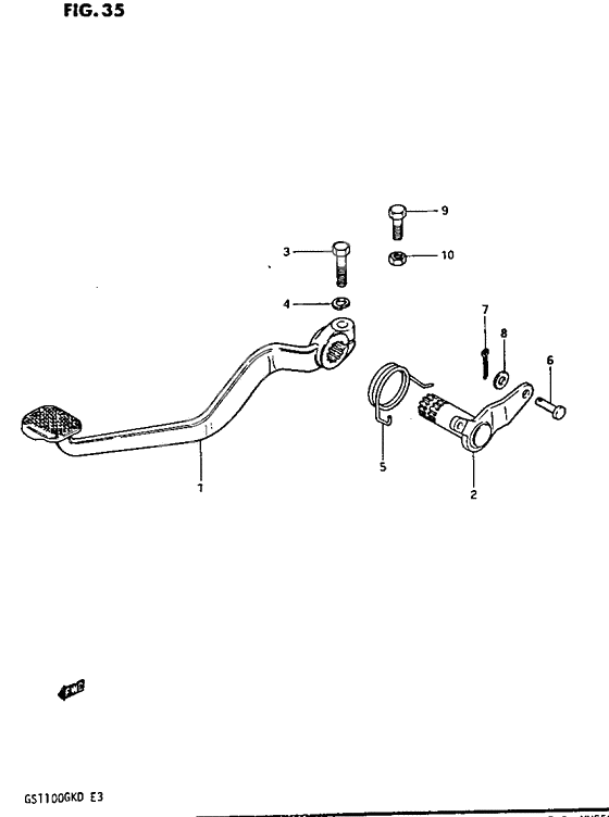 Front brake caliper