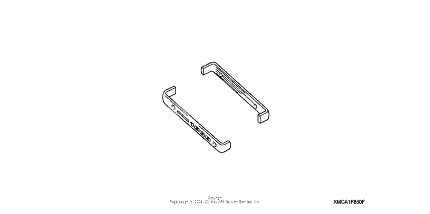 Gold cylinder head cover emblem set