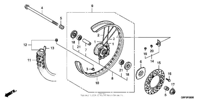 Front wheel