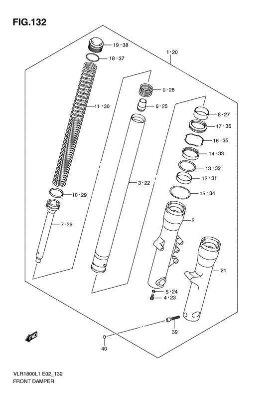 Front damper