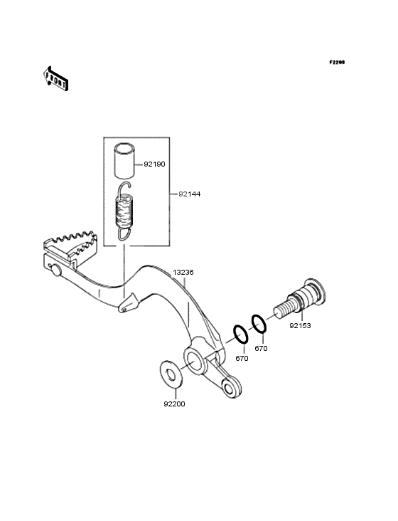 Brake pedal