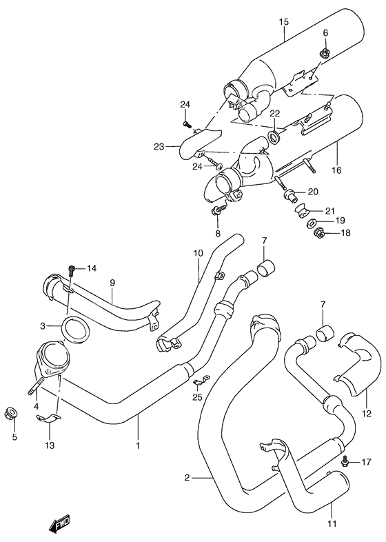 Muffler comp              

                  Model v/w