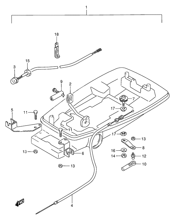 Remote control parts