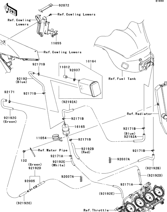 Fuel evaporative system(ca)