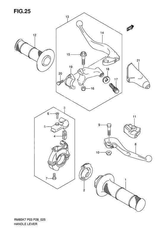 Handle lever