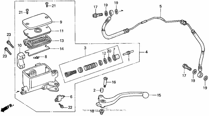 Clutch master cylinder