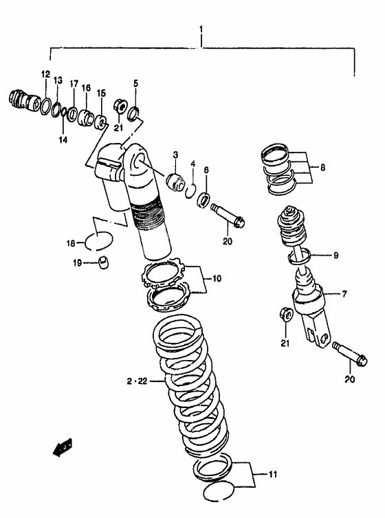 Shock absorber              

                  Model y