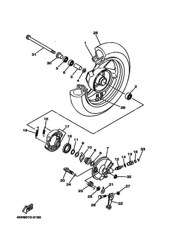 Front wheel