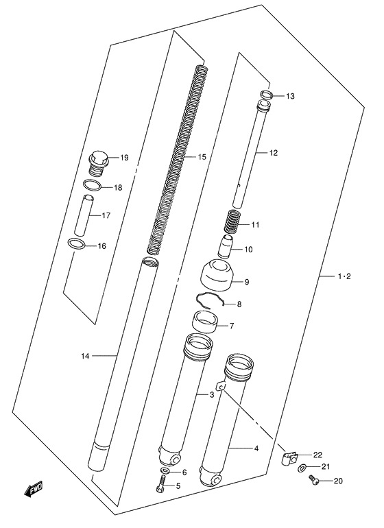 Front damper