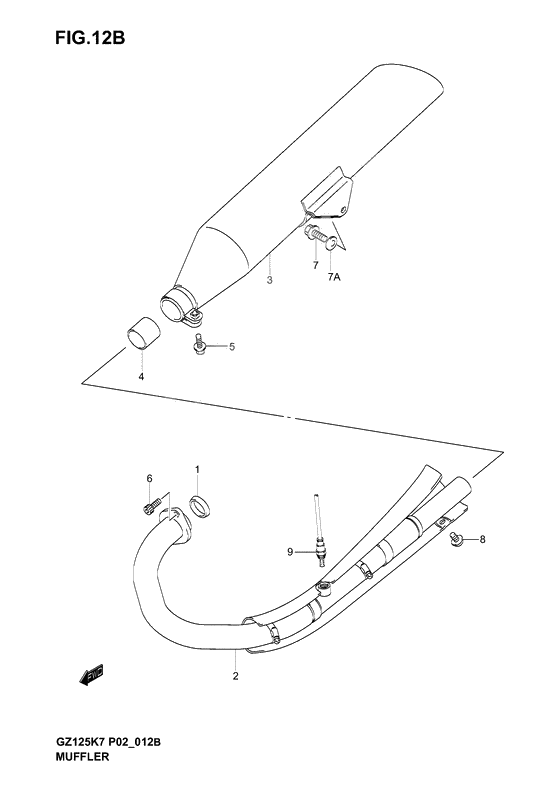 Muffler comp              

                  Model k7