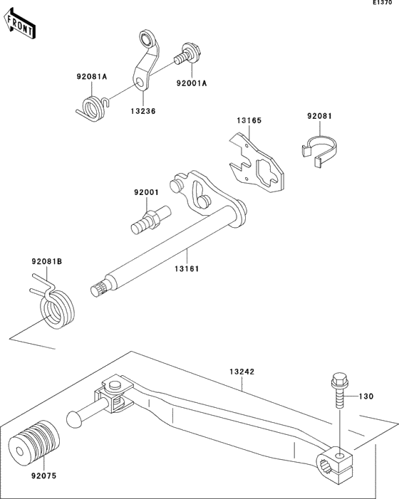 Gear change mechanism