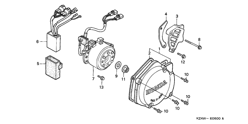 Left crankcase cover