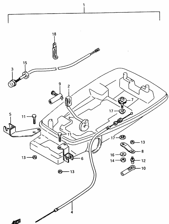 Remote control parts