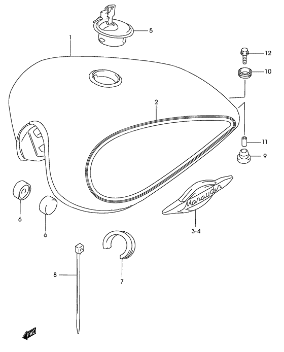 Tank fuel              

                  Model k2