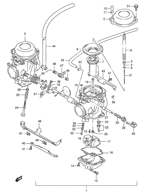 Carburetor assy
