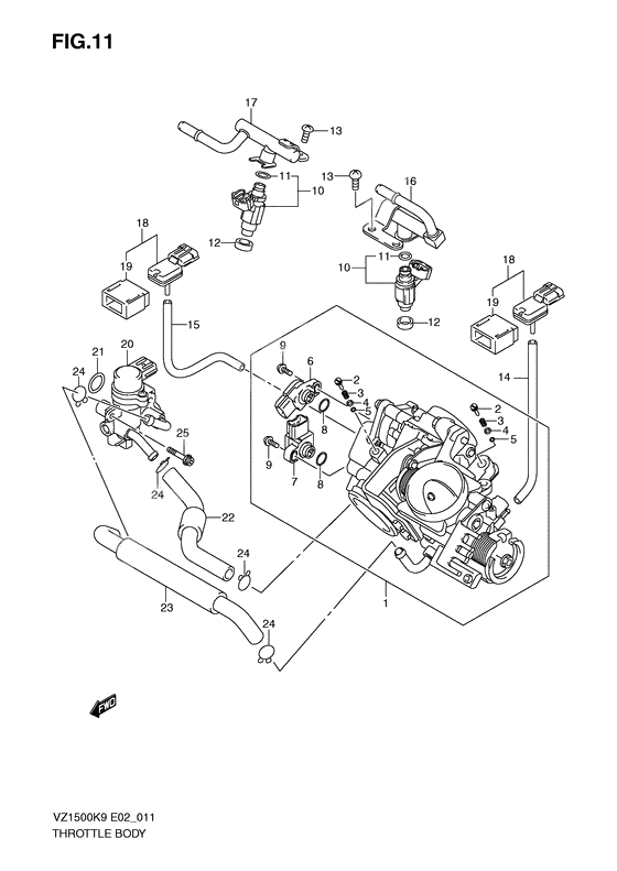 Throttle body