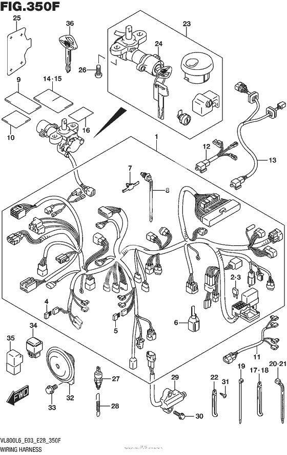 Wiring Harness (Vl800Tl6 E33)