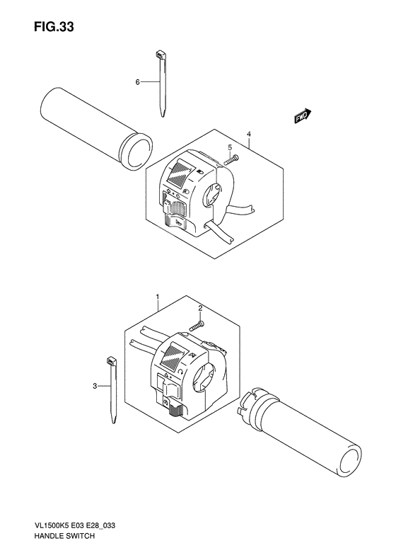 Handle switch              

                  Model k5/k6