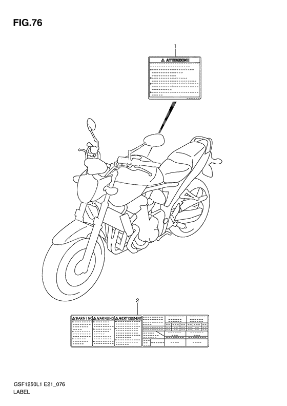 Honda mark              

                  Gsf1250l1 e24