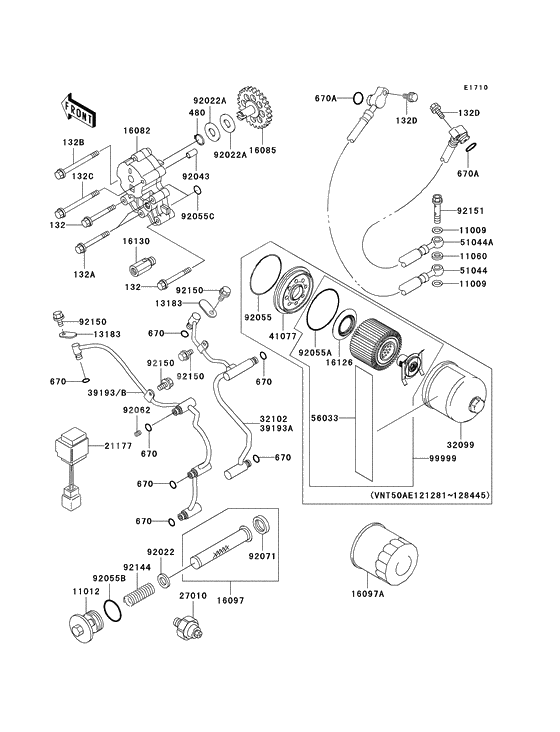 Oil pump/oil filter