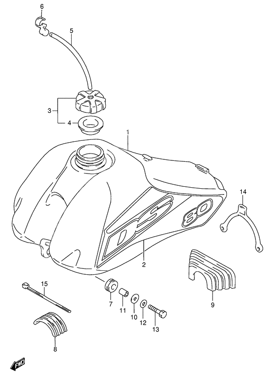 Tank fuel              

                  Model y