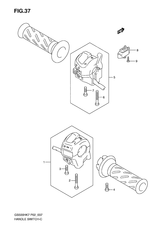 Handle switch