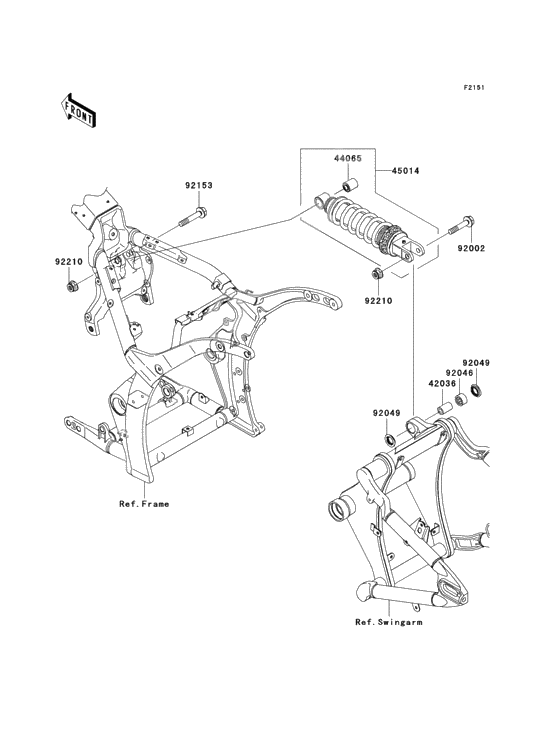 Suspension/shock absorber