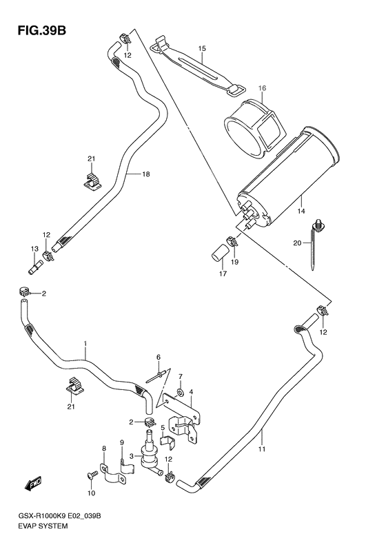 Evap system              

                  E14