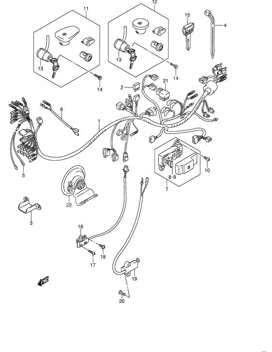 Wiring harness              

                  Vs1400k5