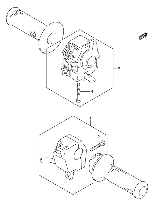 Handle switch