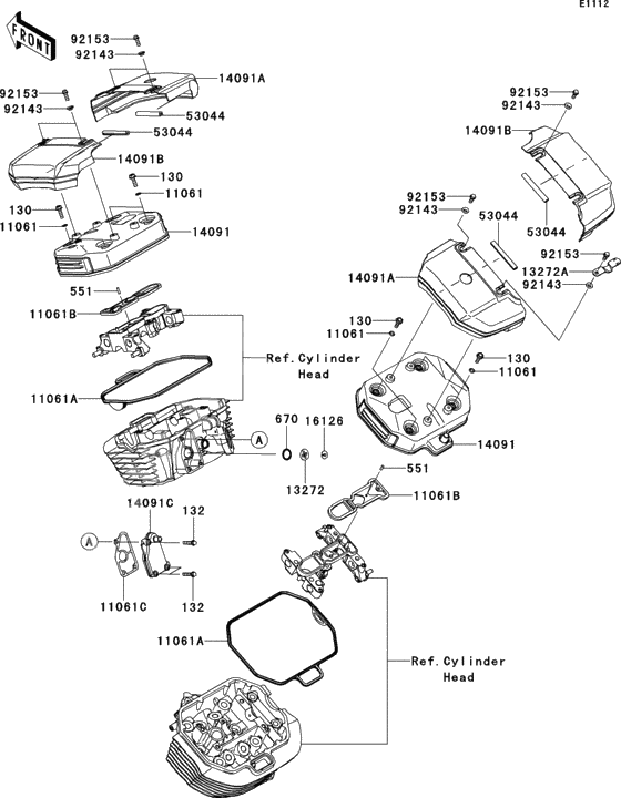 Cylinder head cover