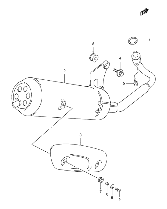 Muffler comp