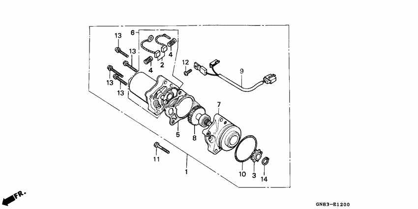 Starting motor              

                  C90MP/MT