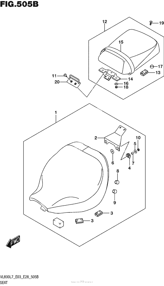 Seat (Vl800L7 E28)