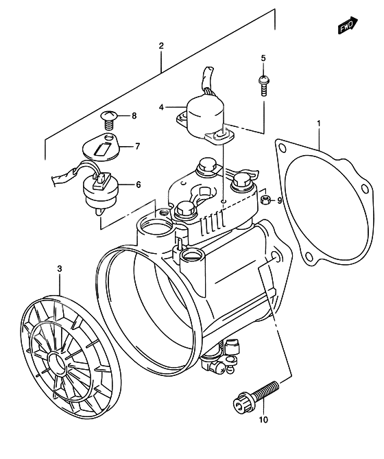 Throttle body