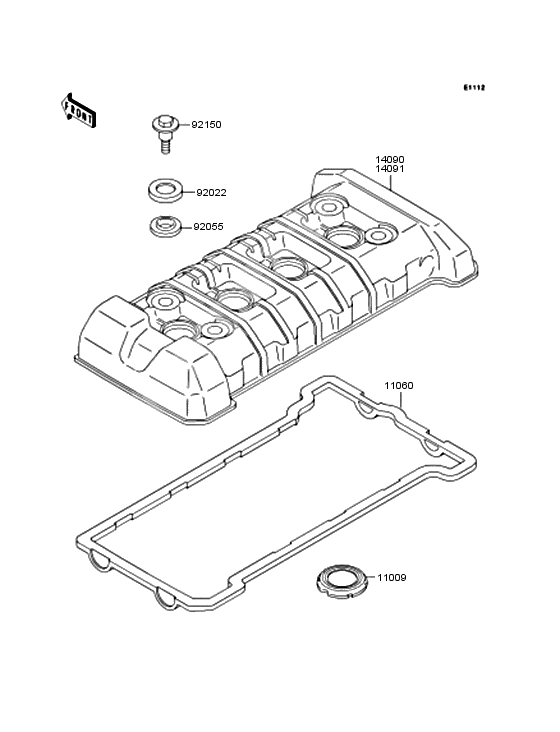 Cylinder head cover