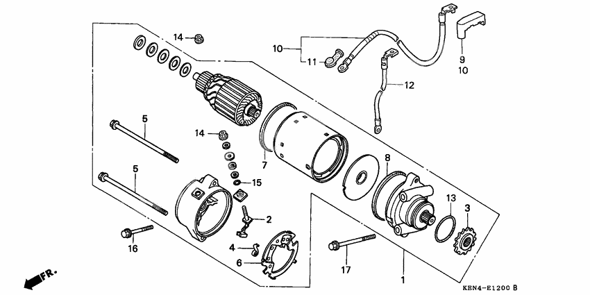 Starter motor