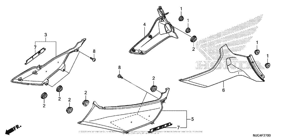 Боковой обтекатель