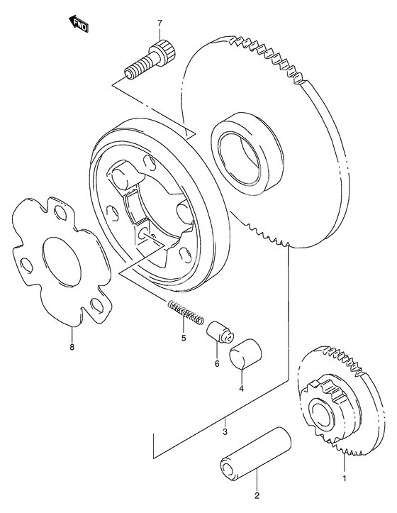 Starter clutch
