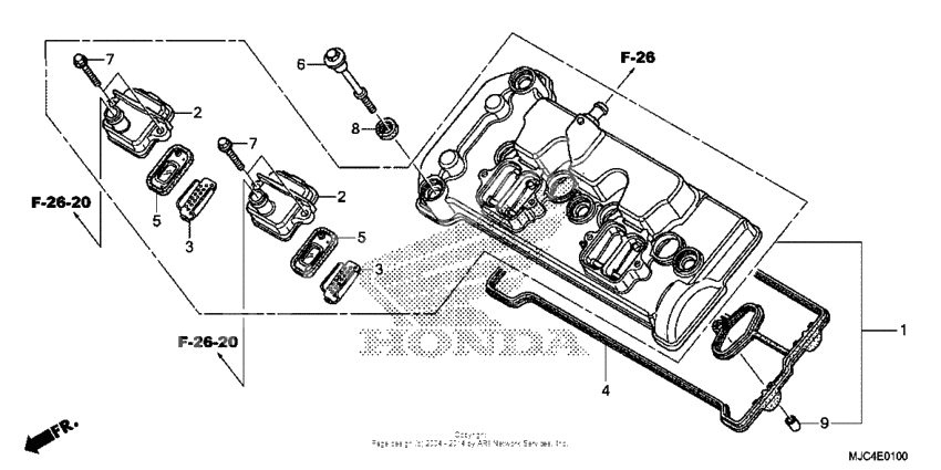 Cylinder head cover