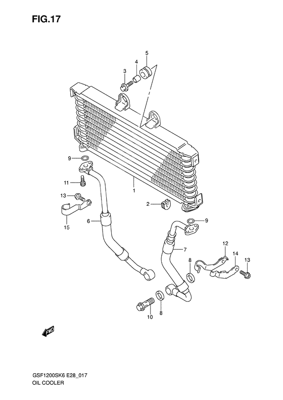 Oil cooler