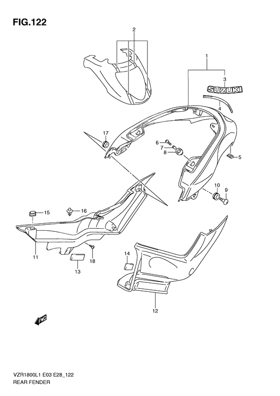 Rear fender              

                  Vzr1800zl1 e3