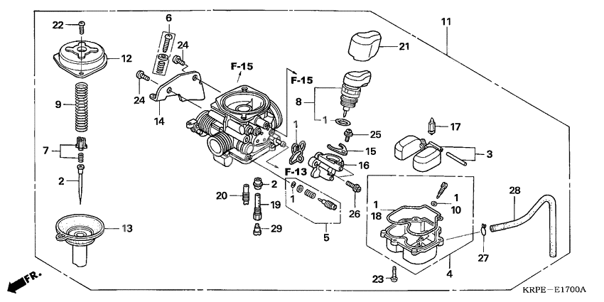 Carburetor assy