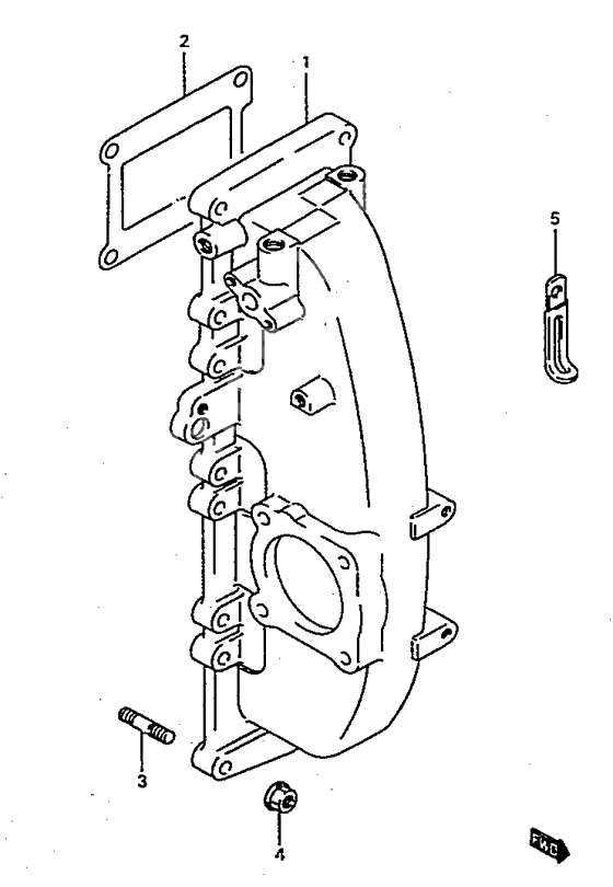 Intake manifold (bf6b/bx/d6,bf8ax/b/bx)