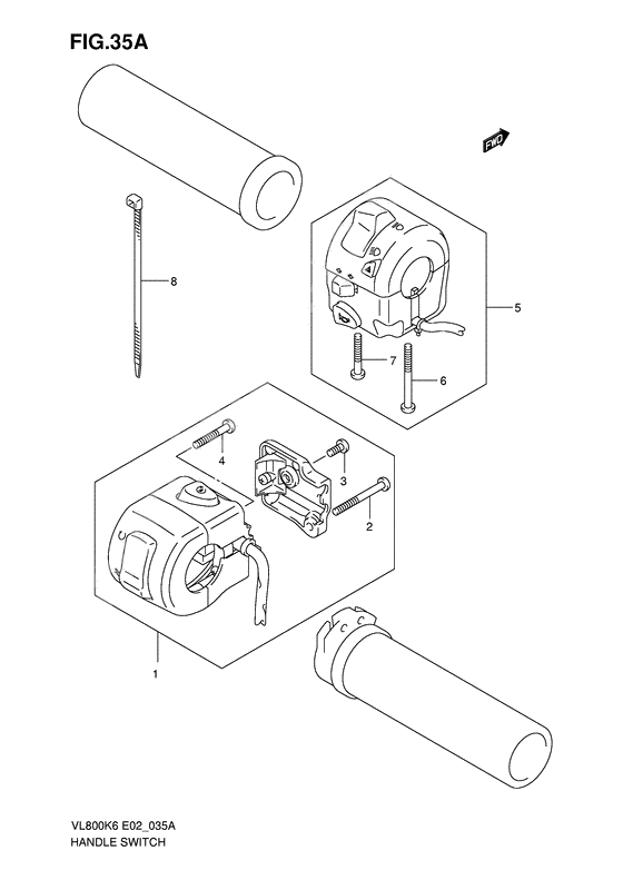 Handle switch              

                  Model k7/k8/k9/l0