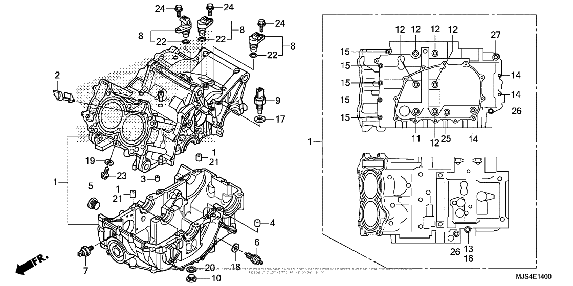 Картер двигателя