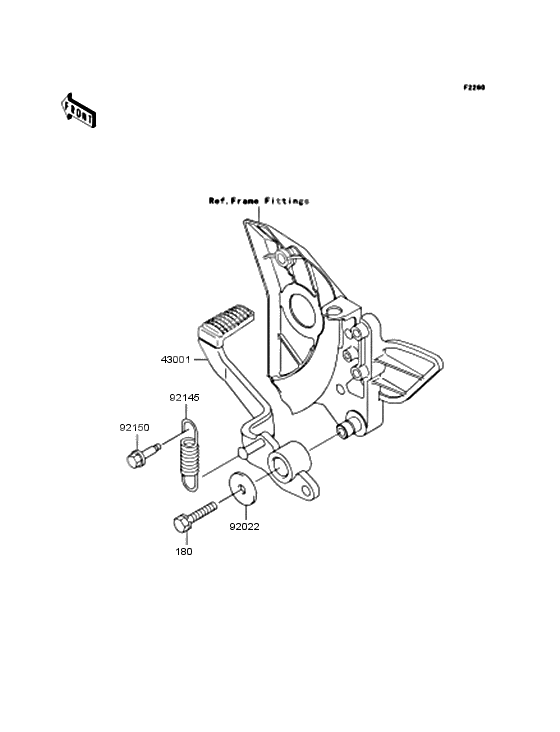 Brake pedal